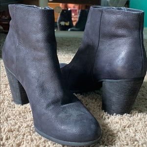 Black ankle booties by B. P.  Nordstrom
